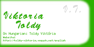viktoria toldy business card